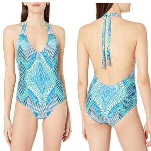 Echo Design Havana Geo Low-v Back One Piece Swimsuit - 6